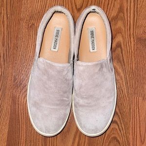 Steve madden slip on flats